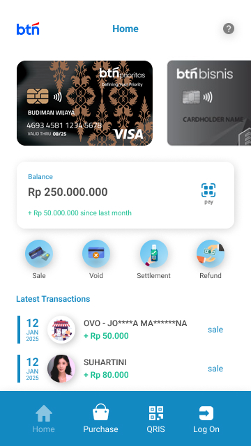 EDC Cashier Payment App screen 3