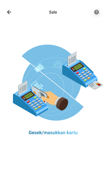 EDC Cashier Payment App screen 4